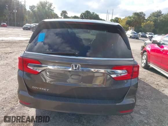 2019 Honda Odyssey EX-L with VIN 5FNRL6H72KB134015, listed as a IAAI auction lot 43556891 with 88,201 mi miles and . Bid and sale history available at DreamBid. Image 16.