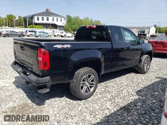 2021 Chevrolet Colorado 4WD Work Truck с VIN 1GCHTBENXM1256639, выставлен на аукционе Copart как лот 52437585 с пробегом 87 334 миль миль и Списание • Salvage title. История ставок и продаж доступна на DreamBid. Изображение 3.