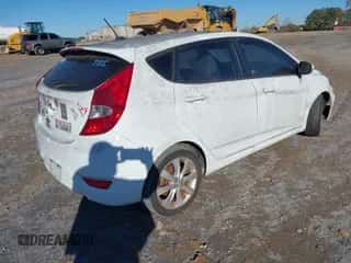 2013 Hyundai Accent SE with VIN KMHCU5AEXDU122478, listed as a IAAI auction lot 43616371 with 141,000 mi miles and . Bid and sale history available at DreamBid. Image 4.