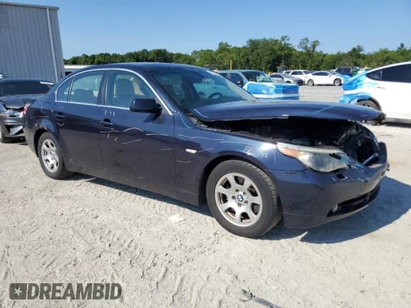 2004 BMW 5 Series 525i с VIN WBANA53554B850947, выставлен на аукционе Copart как лот 66632375 с пробегом 119 030 миль миль и Списание • Salvage title. История ставок и продаж доступна на DreamBid. Изображение 4.