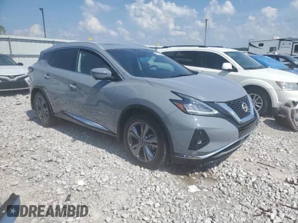 2024 Nissan Murano Platinum z VIN 5N1AZ2DS4RC111918, wystawiony jako Copart lot #62372935 z przebiegiem 18 688 mil mil oraz Szkoda całkowita • Salvage title. Historia ofert i sprzedaży dostępna na DreamBid. Obrazek 4.