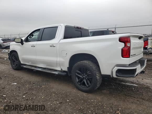2020 Chevrolet Silverado 1500 High Country with VIN 3GCUYHED3LG287631, listed as a Copart auction lot 83808964 with Not provided miles and Salvage title. Bid and sale history available at DreamBid. Image 2.