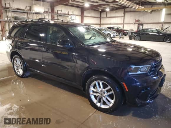 2024 Dodge Durango GT Plus z VIN 1C4RDJDGXRC144210, wystawiony jako Copart lot #86214995 z przebiegiem 47 542 mil mil oraz Czysty tytuł • Clean title. Historia ofert i sprzedaży dostępna na DreamBid. Obrazek 4.