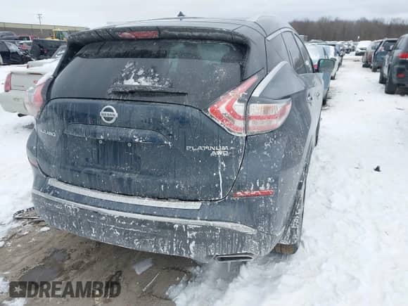 2015 Nissan Murano S с VIN 5N1AZ2MH0FN230179, выставлен на аукционе IAAI как лот 41607830 с пробегом 202 130 миль миль и . История ставок и продаж доступна на DreamBid. Изображение 4.