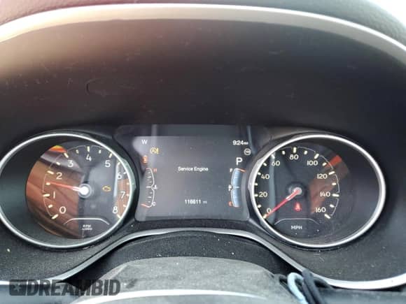 2018 Jeep Compass Latitude with VIN 3C4NJDBB4JT331323, listed as a Copart auction lot 63425895 with 116,611 mi miles and Salvage title. Bid and sale history available at DreamBid. Image 9.