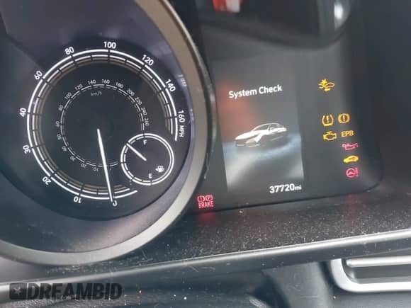 2023 Hyundai Elantra Blue with VIN KMHLM4AJ9PU033657, listed as a IAAI auction lot 43280223 with 37,720 mi miles and . Bid and sale history available at DreamBid. Image 7.