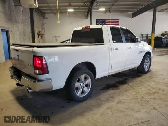 2015 Ram 1500 Big Horn with VIN 1C6RR7GT8FS723749, listed as a Copart auction lot 85193075 with 158,561 mi miles and Salvage title. Bid and sale history available at DreamBid. Image 3.