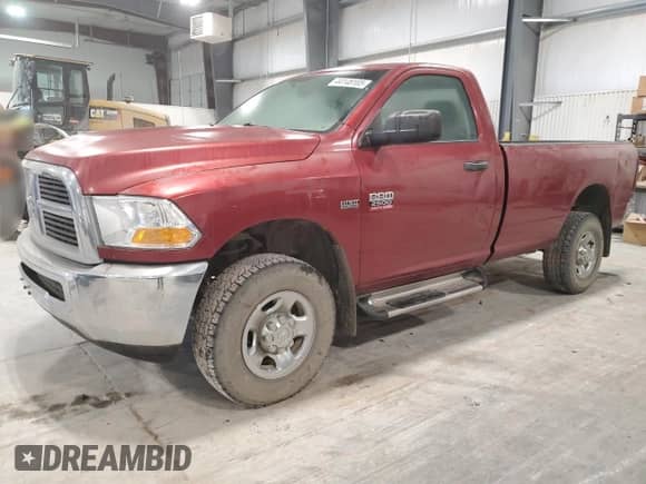 2012 Dodge RAM with VIN 3C6LD5AT1CG281028, listed as a Copart auction lot 44148185 with 135,579 mi miles and Clean title. Bid and sale history available at DreamBid. Image 1.