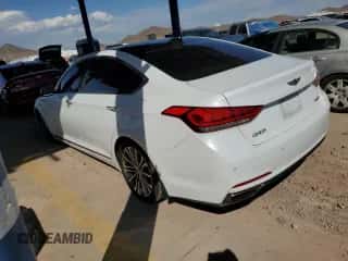 2015 Hyundai Genesis 3.8L z VIN KMHGN4JE7FU094246, wystawiony jako Copart lot #73562244 z przebiegiem 67 895 mil mil oraz Szkoda całkowita • Salvage title. Historia ofert i sprzedaży dostępna na DreamBid. Obrazek 2.