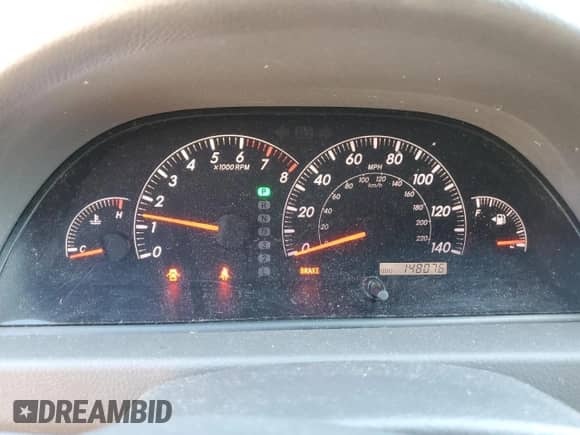 2005 Toyota Camry LE with VIN 4T1BE32K65U404779, listed as a Copart auction lot 71179165 with 148,076 mi miles and Clean title. Bid and sale history available at DreamBid. Image 9.