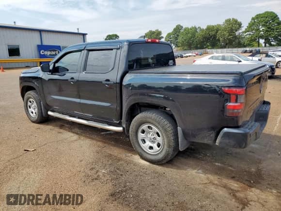 2023 Nissan Frontier S with VIN 1N6ED1EK9PN614050, listed as a Copart auction lot 70078265 with 85,275 mi miles and Salvage title. Bid and sale history available at DreamBid. Image 2.
