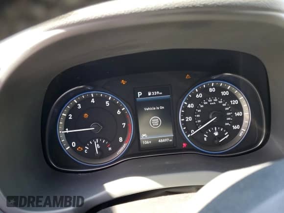 2019 Hyundai Kona Ultimate с VIN KM8K53A57KU356264, выставлен на аукционе Copart как лот 66624845 с пробегом 48 497 миль миль и Списание • Salvage title. История ставок и продаж доступна на DreamBid. Изображение 9.