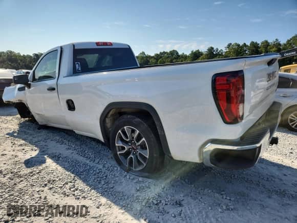 2023 GMC Sierra 1500 Pro with VIN 3GTNHAEK9PG280960, listed as a Copart auction lot 71984505 with 122,346 mi miles and Salvage title. Bid and sale history available at DreamBid. Image 2.