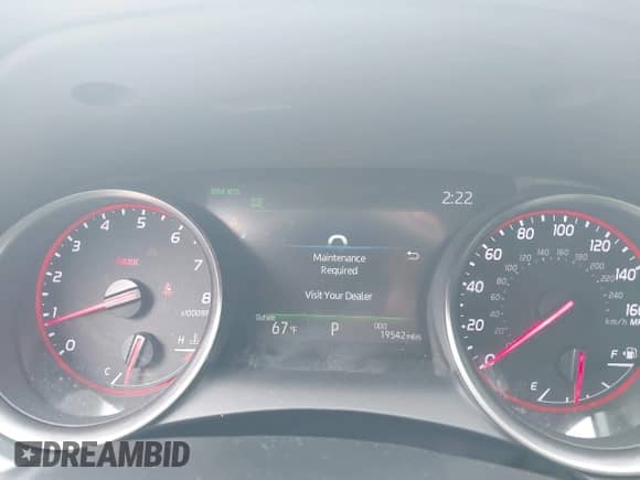 2023 Toyota Camry XSE with VIN 4T1K61AK4PU828838, listed as a IAAI auction lot 43087534 with 19,542 mi miles and . Bid and sale history available at DreamBid. Image 7.