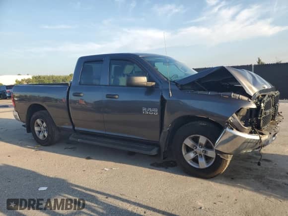 2017 Ram 1500 Express with VIN 1C6RR6FG7HS542935, listed as a Copart auction lot 70679485 with 89,950 mi miles and Salvage title. Bid and sale history available at DreamBid. Image 4.
