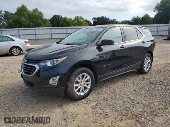 2020 Chevrolet Equinox LT with VIN 2GNAXJEV0L6161252, listed as a Copart auction lot 71928485 with 85,401 mi miles and Salvage title. Bid and sale history available at DreamBid. Image 1.