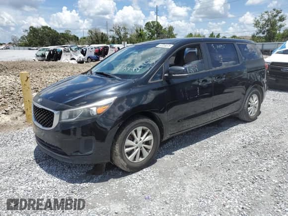 2016 Kia Sedona L с VIN KNDMA5C11G6208038, выставлен на аукционе Copart как лот 61339375 с пробегом 58 860 миль миль и Списание • Salvage title. История ставок и продаж доступна на DreamBid. Изображение 1.