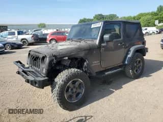 2018 Jeep Wrangler Sport with VIN 1C4AJWAGXJL897599, listed as a Copart auction lot 60906105 with Not provided miles and Clean title. Bid and sale history available at DreamBid. Image 1.