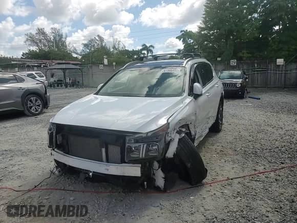 2023 Hyundai Santa Fe Limited z VIN 5NMS4DALXPH573169, wystawiony jako Copart lot #67345485 z przebiegiem 25 105 mil mil oraz Nie do naprawy • Non repairable. Historia ofert i sprzedaży dostępna na DreamBid. Obrazek 14.