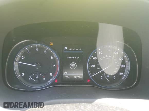 2019 Hyundai Kona Ultimate с VIN KM8K53A58KU272163, выставлен на аукционе Copart как лот 66600525 с пробегом 62 772 миль миль и Списание • Salvage title. История ставок и продаж доступна на DreamBid. Изображение 9.