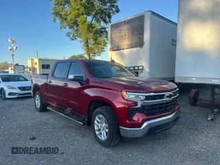 2022 Chevrolet Silverado 1500 LT with VIN 3GCPACEK0NG610345, listed as a Copart auction lot 54154055 with 23,486 mi miles and Clean title. Bid and sale history available at DreamBid. Image 1.