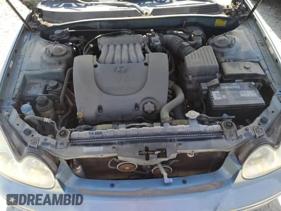 2004 Hyundai Sonata GLS z VIN KMHWF35H74A041603, wystawiony jako Copart lot #76204444 z przebiegiem 164 606 mil mil oraz Czysty tytuł • Clean title. Historia ofert i sprzedaży dostępna na DreamBid. Obrazek 11.