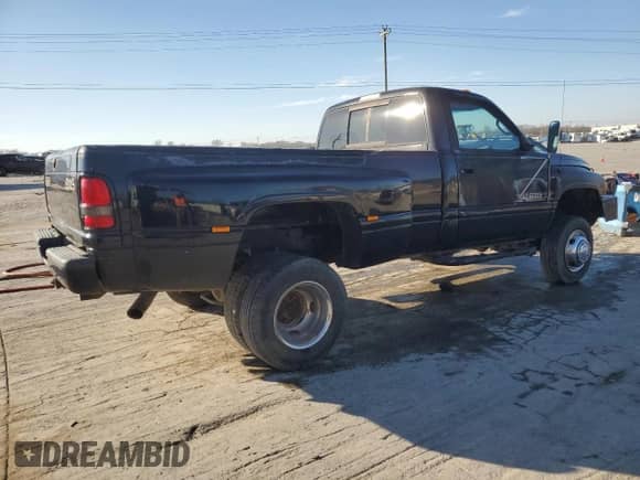 1999 Dodge RAM with VIN 3B7MF36W5XM514348, listed as a Copart auction lot 48015555 with 172,310 mi miles and Salvage title. Bid and sale history available at DreamBid. Image 3.