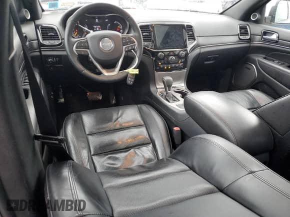 2019 Jeep Grand Cherokee Overland with VIN 1C4RJFCT0KC539751, listed as a Copart auction lot 46580295 with 48,768 mi miles and Salvage title. Bid and sale history available at DreamBid. Image 8.