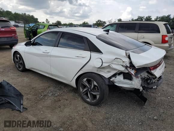 2022 Hyundai Elantra SEL с VIN 5NPLN4AG8NH061348, выставлен на аукционе Copart как лот 66173925 с пробегом 37 471 миль миль и Списание • Salvage title. История ставок и продаж доступна на DreamBid. Изображение 2.
