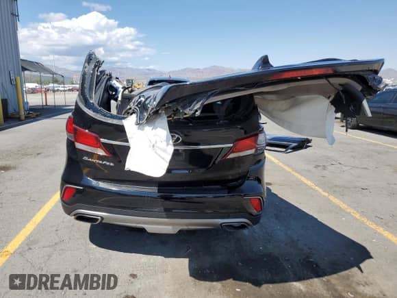 2018 Hyundai Santa Fe SE with VIN KM8SM4HF5JU268609, listed as a Copart auction lot 70412525 with Not provided miles and Non repairable. Bid and sale history available at DreamBid. Image 6.