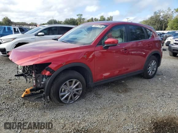 2022 Mazda CX-5 S Preferred z VIN JM3KFBCM5N0560242, wystawiony jako Copart lot #85097295 z przebiegiem 9 792 mil mil oraz Szkoda całkowita • Salvage title. Historia ofert i sprzedaży dostępna na DreamBid. Obrazek 1.