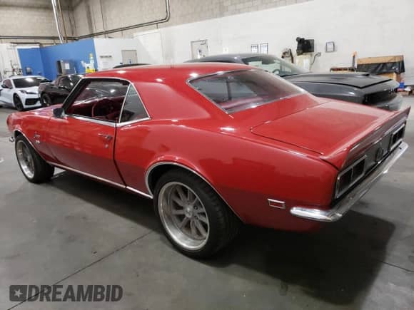 1968 Chevrolet Camaro с VIN 124378N312842, выставлен на аукционе Copart как лот 86989824 с пробегом 62 028 миль миль и Списание • Salvage title. История ставок и продаж доступна на DreamBid. Изображение 2.