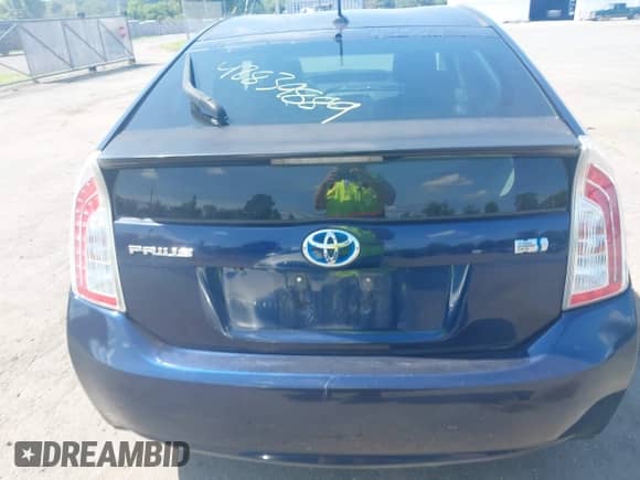 2012 Toyota Prius One with VIN JTDKN3DU2C1503343, listed as a IAAI auction lot 42839889 with 149,058 mi miles and . Bid and sale history available at DreamBid. Image 16.