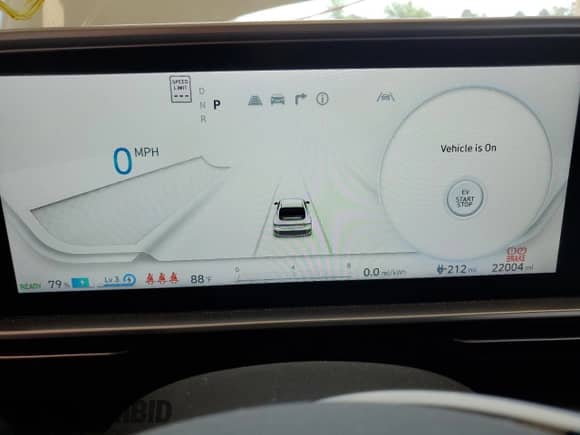 2023 Hyundai Ioniq 6 Limited с VIN KMHM54AC0PA032031, выставлен на аукционе Copart как лот 62674775 с пробегом 22 004 миль миль и Списание • Salvage title. История ставок и продаж доступна на DreamBid. Изображение 9.