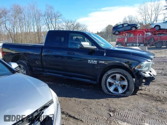 2014 Ram 1500 Sport with VIN 1C6RR7HT6ES124328, listed as a IAAI auction lot 41612784 with 135,585 mi miles and . Bid and sale history available at DreamBid. Image 14.