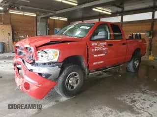 2006 Dodge 2500 ST with VIN 3D7KS28D36G103154, listed as a Copart auction lot 55985425 with 186,789 mi miles and Salvage title. Bid and sale history available at DreamBid. Image 1.