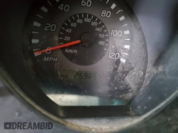 2003 Nissan Frontier XE with VIN 1N6DD26T83C469064, listed as a Copart auction lot 81199885 with 269,659 mi miles and Salvage title. Bid and sale history available at DreamBid. Image 9.