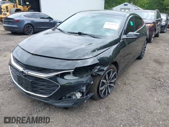 2020 Chevrolet Malibu RS with VIN 1G1ZG5ST0LF150868, listed as a IAAI auction lot 42955778 with 85,435 mi miles and . Bid and sale history available at DreamBid. Image 2.