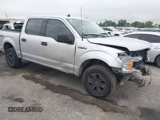 2019 Ford F-150 XL with VIN 1FTEW1E59KKD09004, listed as a IAAI auction lot 42380234 with 213,526 mi miles and . Bid and sale history available at DreamBid. Image 1.