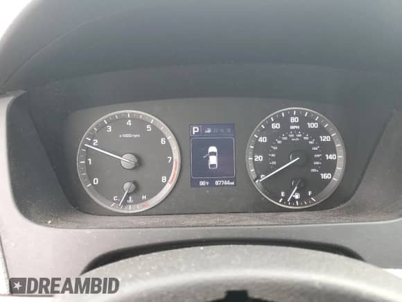 2015 Hyundai Sonata SE z VIN 5NPE24AF4FH224121, wystawiony jako Copart lot #80925645 z przebiegiem 87 744 mil mil oraz Szkoda całkowita • Salvage title. Historia ofert i sprzedaży dostępna na DreamBid. Obrazek 9.