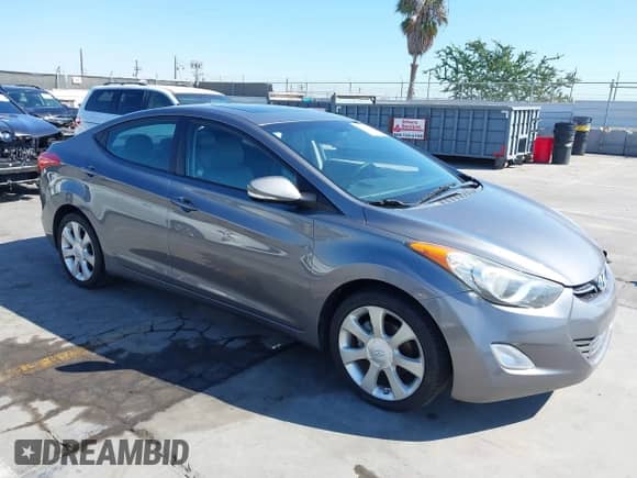 2011 Hyundai Elantra GLS with VIN 5NPDH4AE6BH057174, listed as a IAAI auction lot 43248834 with 117,416 mi miles and . Bid and sale history available at DreamBid. Image 1.