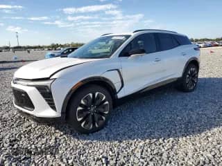 2024 Chevrolet Blazer EV eAWD RS z VIN 3GNKDCRJ3RS256916, wystawiony jako Copart lot #91101145 z przebiegiem 110 mil mil oraz Szkoda całkowita • Salvage title. Historia ofert i sprzedaży dostępna na DreamBid. Obrazek 1.