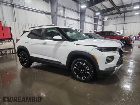2021 Chevrolet TrailBlazer LT with VIN KL79MPS2XMB014868, listed as a Copart auction lot 71732005 with 161,009 mi miles and Salvage title. Bid and sale history available at DreamBid. Image 4.