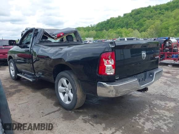 2021 Ram 1500 Tradesman with VIN 3C6JR7DT4MG704279, listed as a IAAI auction lot 42212201 with 21,528 mi miles and . Bid and sale history available at DreamBid. Image 3.