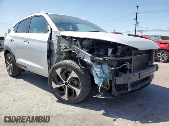 2018 Hyundai Tucson Sport with VIN KM8J3CAL5JU761537, listed as a Copart auction lot 67133745 with 76,760 mi miles and Salvage title. Bid and sale history available at DreamBid. Image 4.