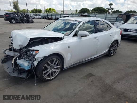 2015 Lexus IS 350 с VIN JTHBE1D26F5016645, выставлен на аукционе Copart как лот 61414605 с пробегом 171 929 миль миль и Списание • Salvage title. История ставок и продаж доступна на DreamBid. Изображение 1.