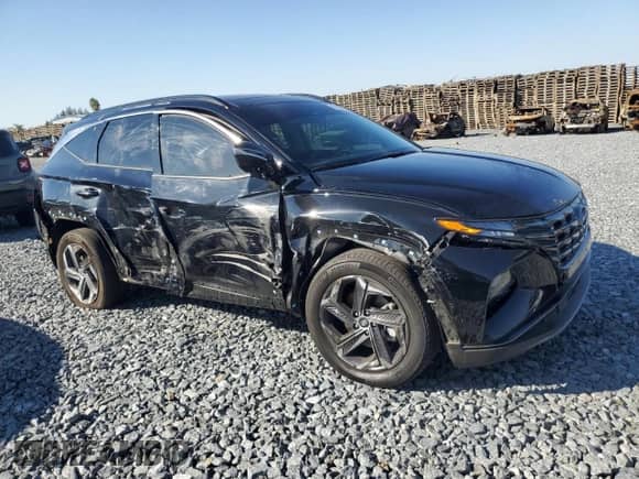 2024 Hyundai Tucson Limited with VIN KM8JFDD29RU163947, listed as a Copart auction lot 86177495 with 16,142 mi miles and Salvage title. Bid and sale history available at DreamBid. Image 4.