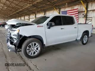 2022 Chevrolet Silverado 1500 LTZ z VIN 1GCUDGED3NZ605773, wystawiony jako Copart lot #68133185 z przebiegiem 41 124 mil mil oraz Szkoda całkowita • Salvage title. Historia ofert i sprzedaży dostępna na DreamBid. Obrazek 1.