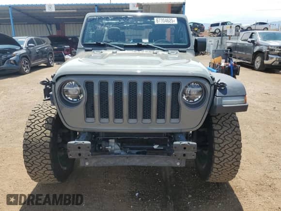 2021 Jeep Wrangler Unlimited Rubicon with VIN 1C4HJXFG0MW710466, listed as a Copart auction lot 67304625 with 52,508 mi miles and Salvage title. Bid and sale history available at DreamBid. Image 5.