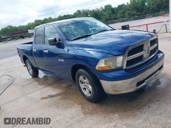 2010 Dodge 1500 ST with VIN 1D7RB1GP3AS206273, listed as a IAAI auction lot 42621358 with 55,561 mi miles and . Bid and sale history available at DreamBid. Image 1.